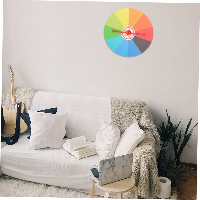 DIY Writable Spinning Prize Wheel for Parties Classroom Activities Easy Assembly - Image 3