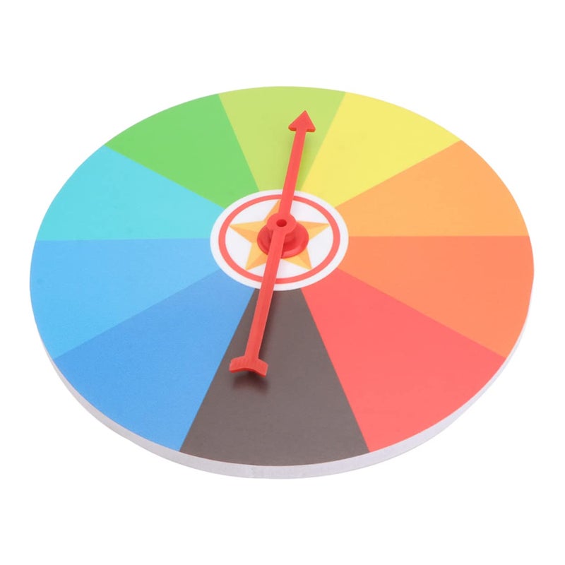 DIY Writable Spinning Prize Wheel for Parties Classroom Activities Easy Assembly - Image 2