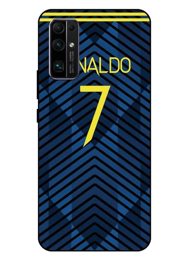 EYE CATCH Printed Protective Case Cover For Honor 30 -  Ronaldo Blue Shirt - Image 1