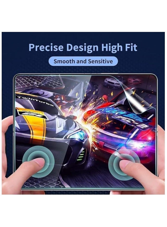 9 إتش متوافق مع واقي شاشة الخصوصية لهاتف Samsung Galaxy Z Fold 6 (الشاشة الداخلية + الشاشة الأمامية) غشاء هيدروجيل ناعم خالٍ من الفقاعات (مضاد للتلصص)، مضاد للخدش، خالٍ من الفقاعات - مضاد للتلصص - Image 3