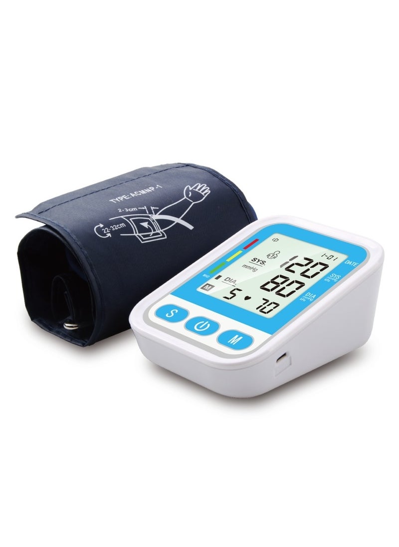 Ru syanl Wrist Blood Pressure Machine with Adjustable Blood Pressure Cuff Automatic Digital Wrist Blood Pressure monitor LCD Display Home BP Monitor  - Image 2