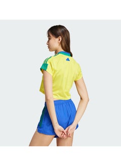 Adidas Tiro 3 Stripe Cropped Jersey  - Image 2