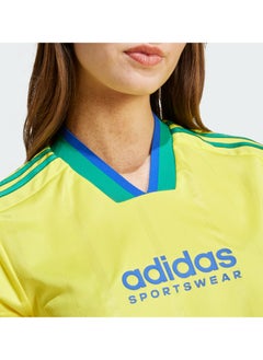 Adidas Tiro 3 Stripe Cropped Jersey  - Image 3