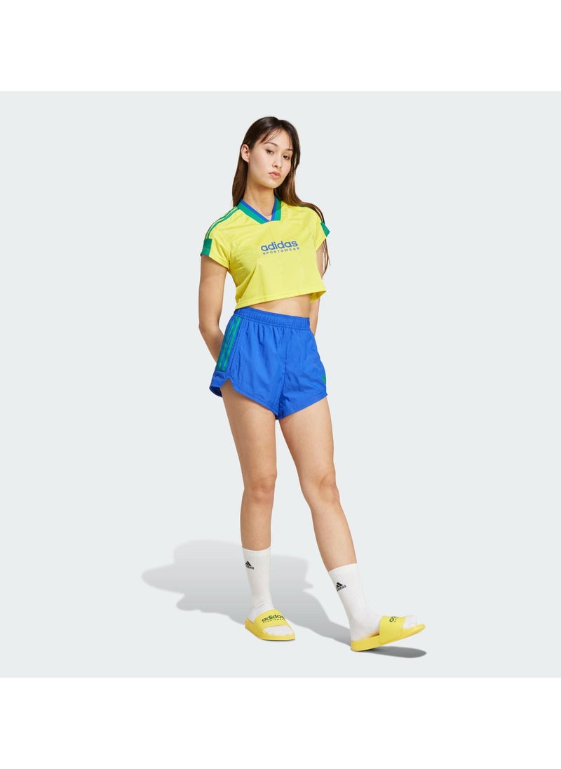 Adidas Tiro 3 Stripe Cropped Jersey  - Image 5