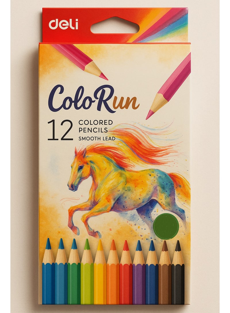 ديلي أقلام تلوين دلي كولوون 12 لون - C00300 - Image 2