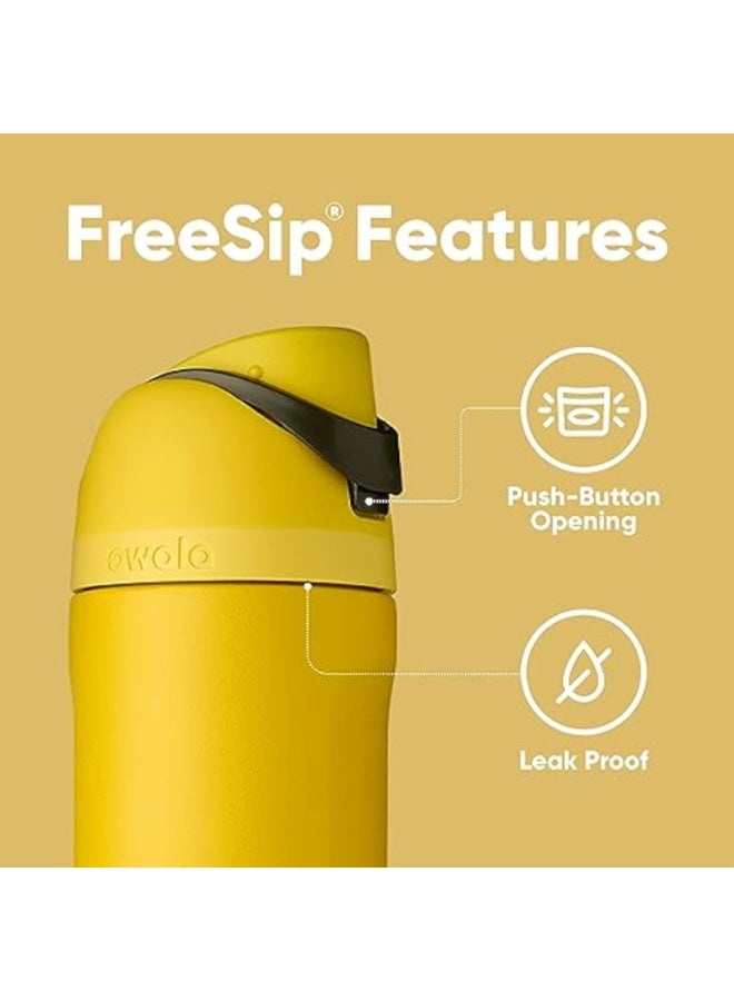 Owala FreeSip Insulated Stainless Steel Water Bottle with Straw for Sports, Travel, and School BPA-Free Sports Water Bottle, 24 oz - Image 4