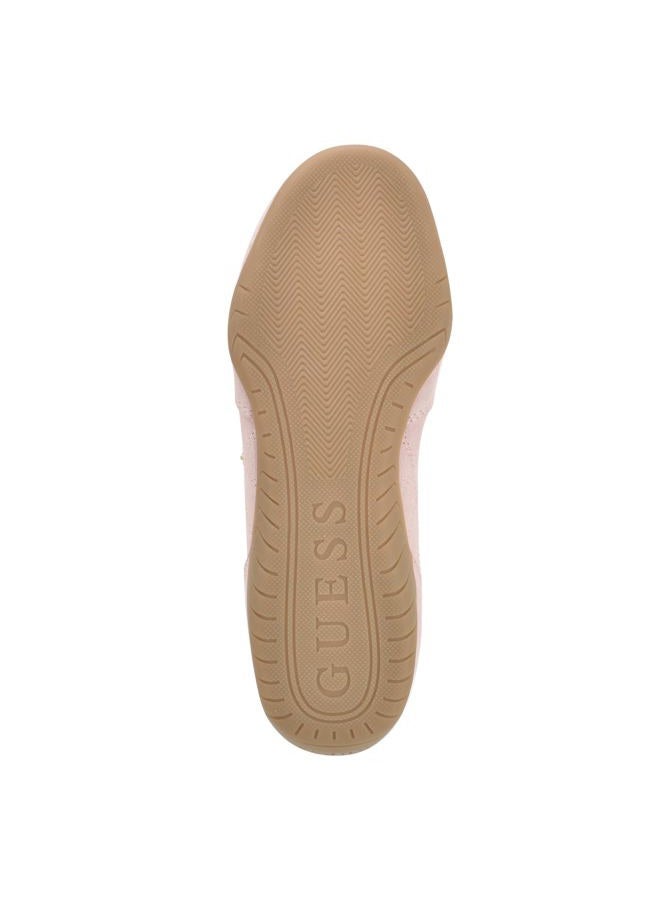 GUESS Women's Gabiey Sneaker, Light Pink Suede 680, 38 EU - Image 4