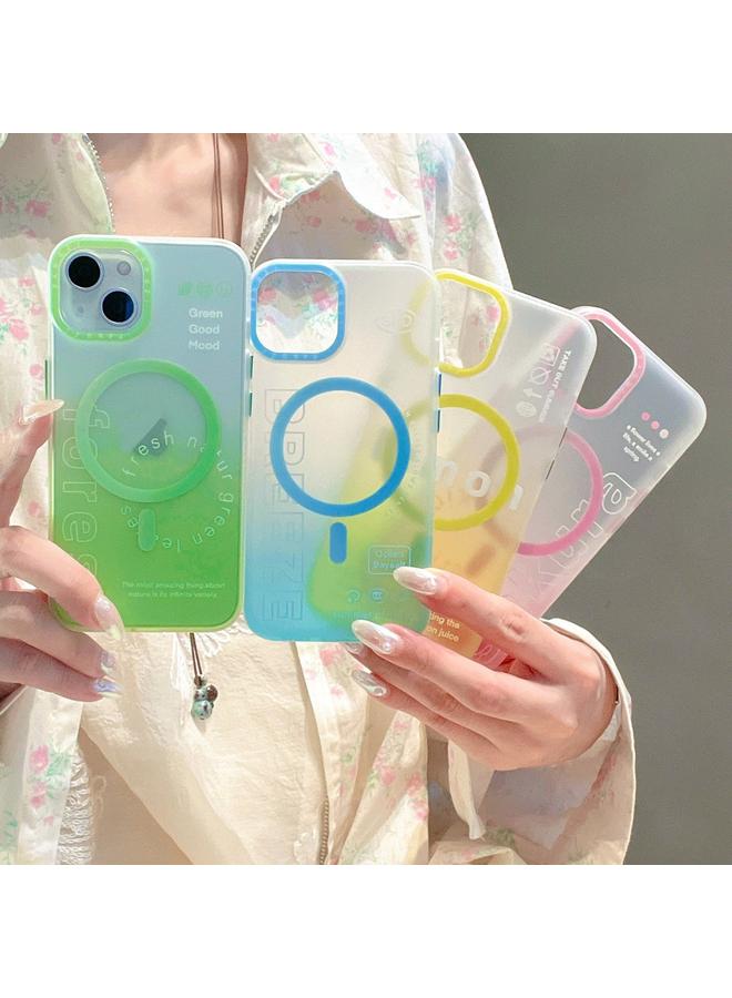 S-TOP Case For iPhone 12 Pro Max Double-Layer Frosted Gradient MagSafe Phone Case - Image 4