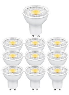 Generic GU10 LED Bulbs10 Packs Warm White Non Dimmable Energy Saving Spotlight Bulbs Halogen LED Light Bulbs Equivalent 38° Beam Angle  - Image 1