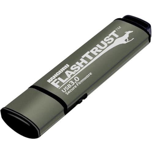 Kanguru Flash Trust – 128GB Secure Firmware Flash Drive – Write Protect Switch – SuperSpeed USB 3.0 - Image 2