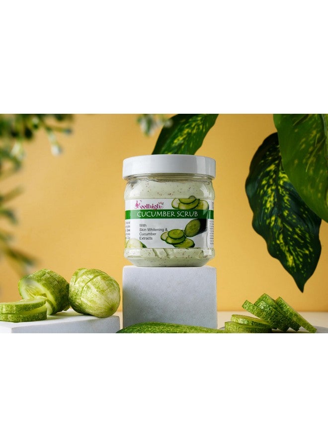 Feelhigh cucumber Scrub & Cream -Skin Care Combo - Image 4