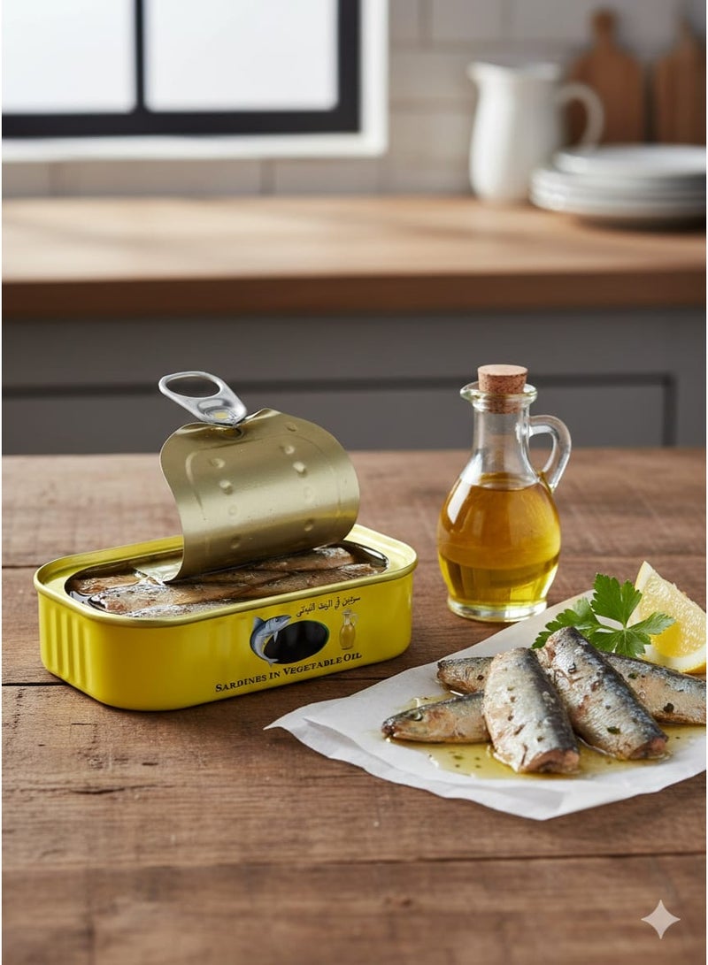 Denise Sardines in Vegetable Oil – Fresh & Flavorful - Image 1