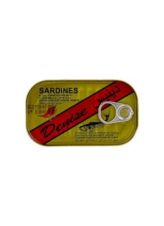 Denise Dennis Sardines in Vegetable Oil - 125 g 