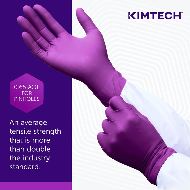 KIMTECH قفازات فحص نيتريل كيمتيك™ بولاريس™ (62771)، 5.9 مل، مزدوجة الاستخدام، 9.5 بوصة، S، 100 قفاز نيتريل/علبة - Image 5
