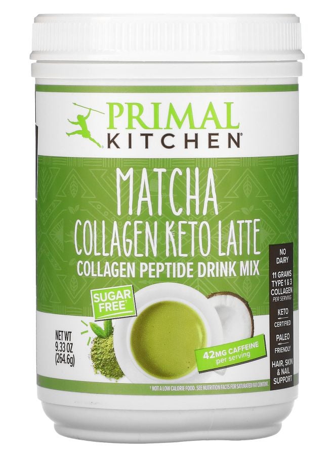 لاتيه كيتو كولاجين ماتشا 9.33 أونصة (264.6 جرام)