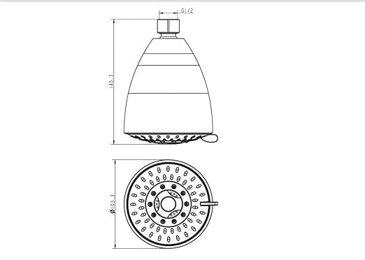 Kuber Industries Shower Filter Element Steel Shower Filter for Hard Water 9 In 1 Hard Water Filter for Chlorine Removal 15 Stages Compound Filter Set 22091 Silver - Image 4