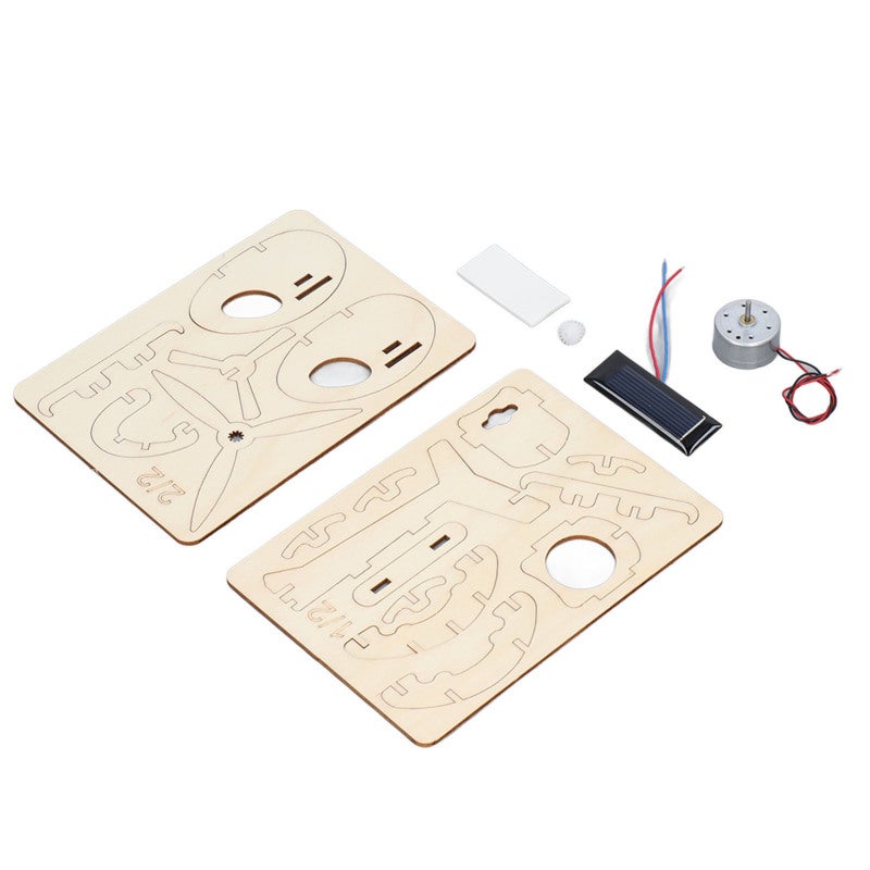 STEM Model Kit 3D Wooden Puzzle Solar Powered Vehicle Building Set - Non-Toxic Plywood Construction for Children Aged 8-14 - Image 2