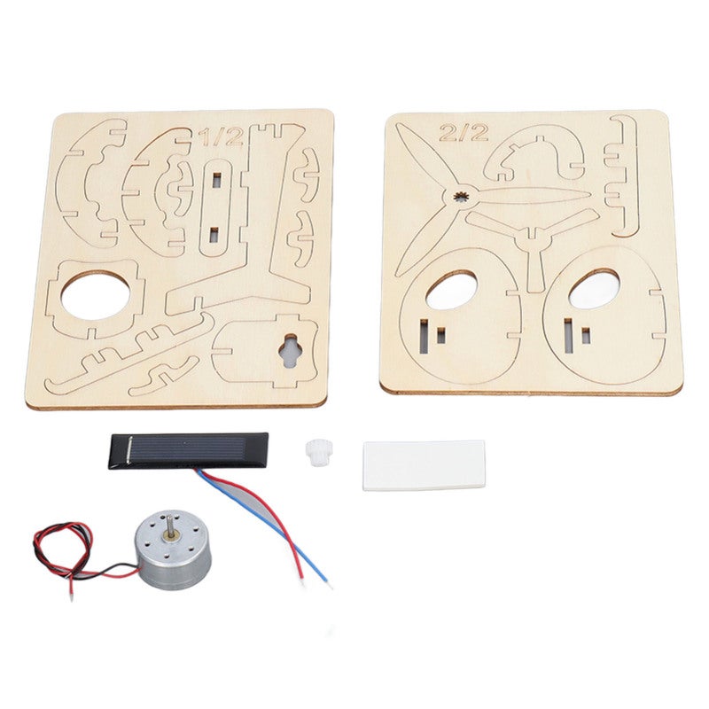 STEM Model Kit 3D Wooden Puzzle Solar Powered Vehicle Building Set - Non-Toxic Plywood Construction for Children Aged 8-14 - Image 4