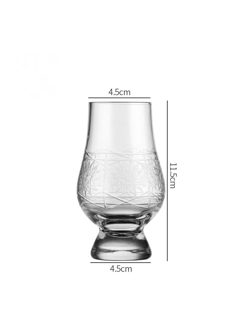 Bluejw 4-Piece Tulip Tasting Glass Clear 200ml  - Image 2