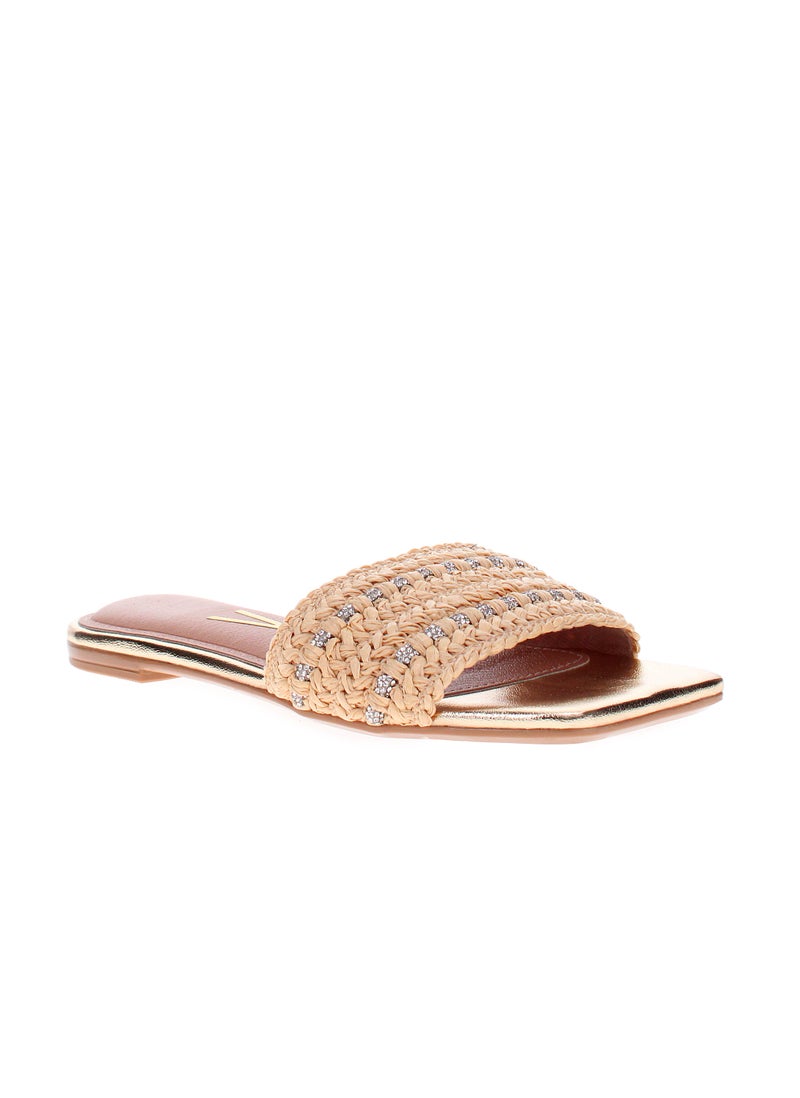 VIZZANO Flat Sandals for Women – Stylish Ladies Flat Sandals & Comfortable Flat Slippers - Image 1