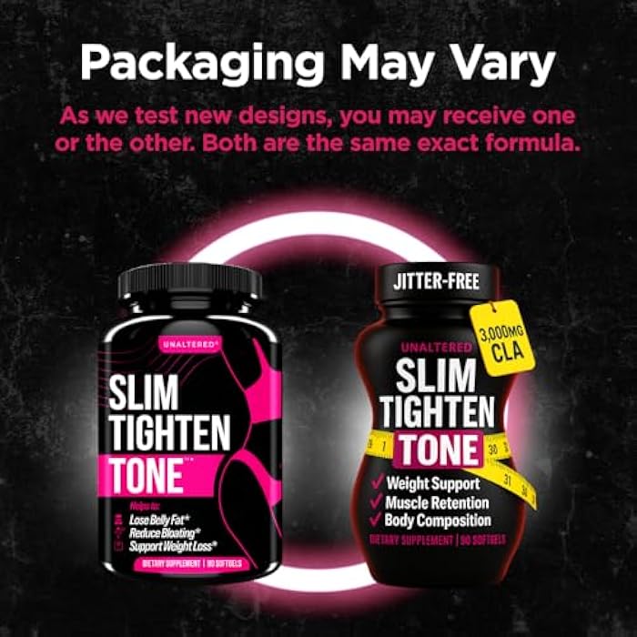 UNALTERED حارق دهون البطن غير المعدل للنساء - خصر نحيف، فقدان دهون البطن، تقليل الانتفاخ - حبوب فقدان الوزن الطبيعية، مثبط للشهية، ومنشط لعملية الأيض - 90 كبسولة - Image 2