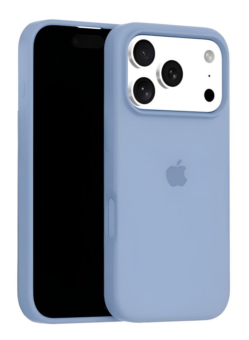 iPhone 17 Pro Max Case Liquid Soft Silicone iPhone 17 Pro Max Cover Anti Scratch with Inside Microfiber Lining Shockproof Protective Phone Case for iPhone 17 Pro Max - Image 1