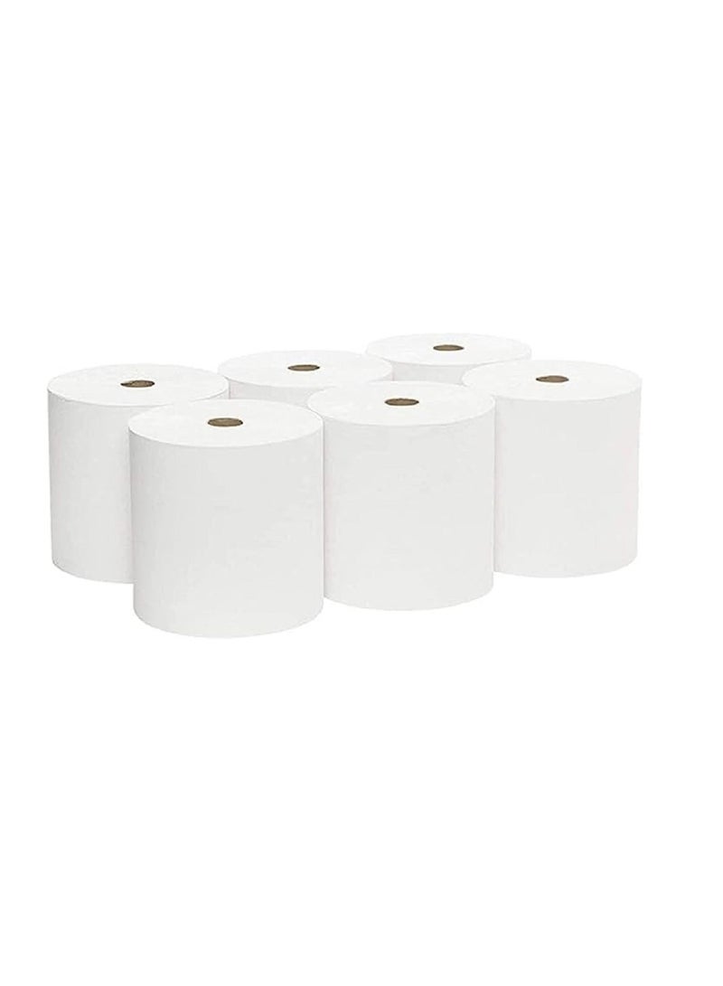 مناديل ماكسي رول، 900 جرام، طبقتين - 6 في 1