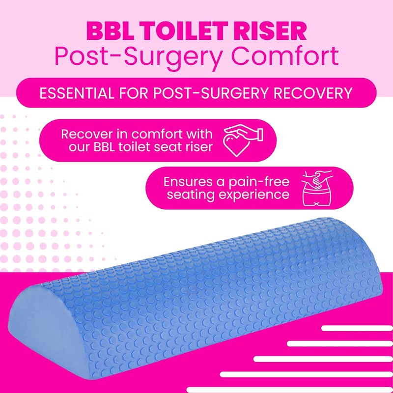 bombshell booty pillow BBL Pillow After Surgery Toilet Seat Riser – Brazilian Butt Lift Post Surgery Cushion Kit – BBL Toilet Seat Lifter - Image 3