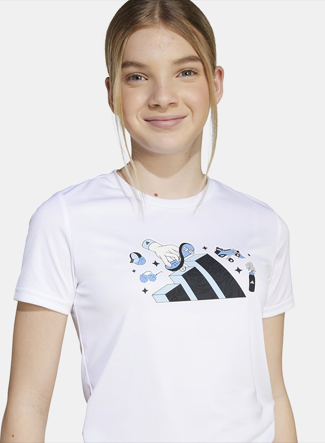 Adidas CLIMACOOL Animal Graphic T-Shirt Kids - Image 4