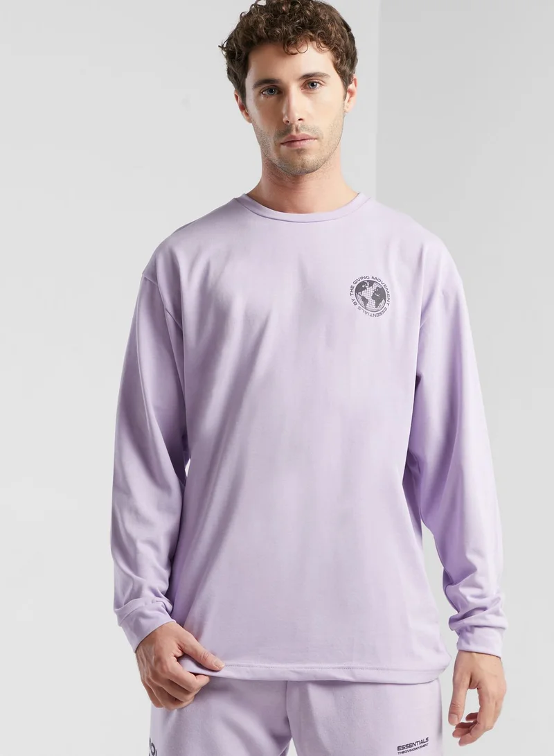 The Giving Movement Regular Fit Printed T-Shirt