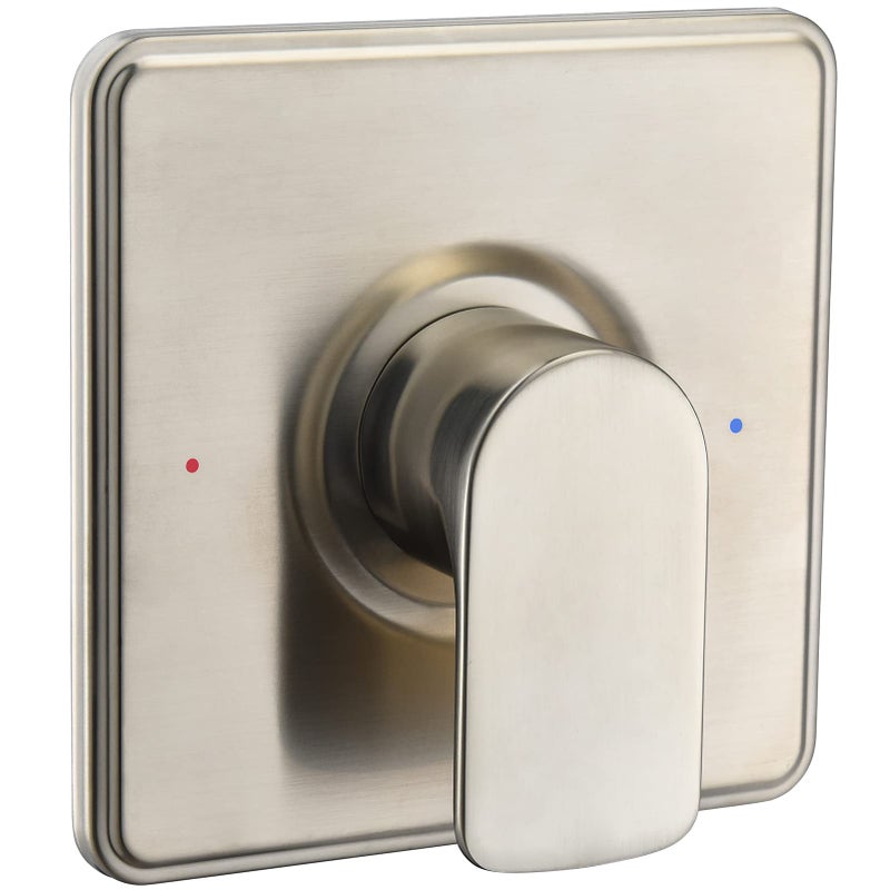 Tearel Shower Trim Kit, Compatible with Moen Posi-Temp Valve, Brushed Nickel - Image 1