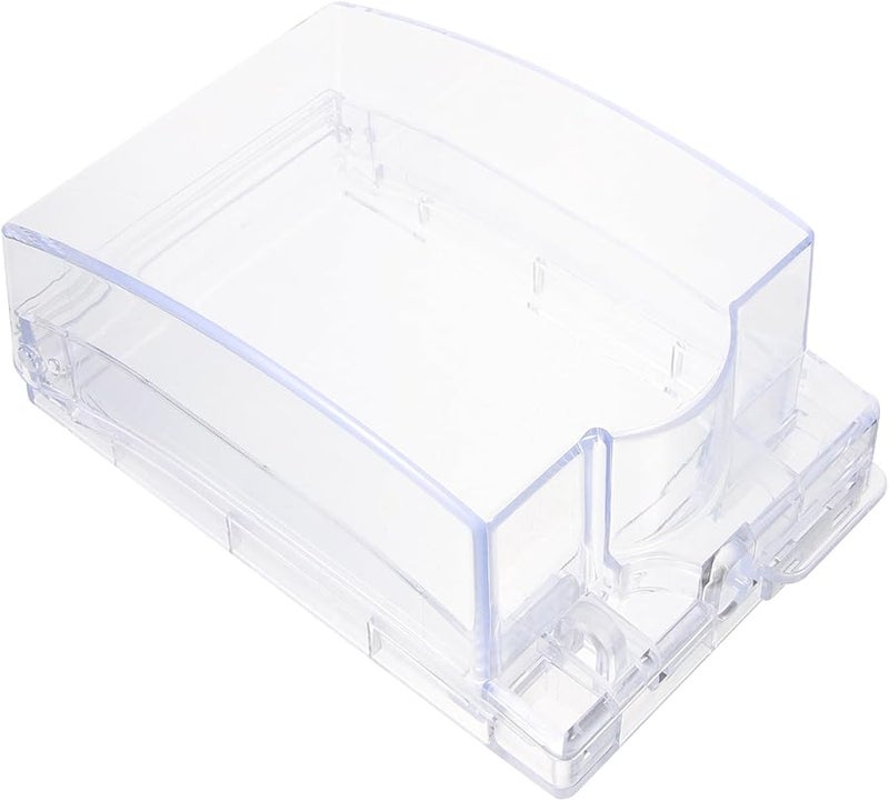 Fireproof Self Adhesive Outlet Cover Box for Bathroom Outdoor Home Safety - Image 2