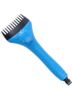 Pool Filter Cartridge Cleaning Tool Hose Attachment with Removable Comb Style Head and Water Flow Control Knob-25cm