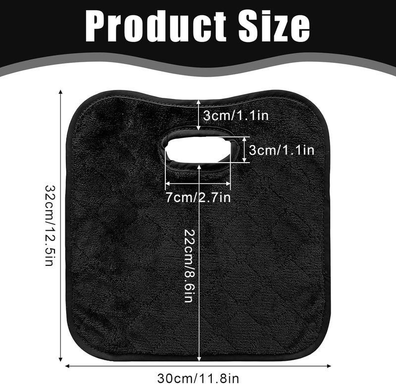 Accessonico 3 Pcs Baby Car Seat Protector Waterproof Reusable Liners for Potty Training - Black - Image 2