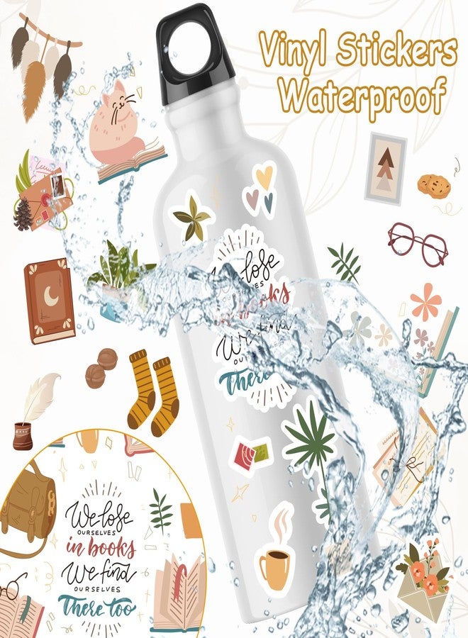 وولاين ملصقات قصاصات ورقية ملونة من Whaline، 30 ورقة، ملصقات فينيل ملونة لكتاب القراءة، دفتر يوميات، مخطط، ملصقات تذكارية، ملصقات زخرفية لألبوم العائلة، تزيين سجل القصاصات، مشروع فني (موضوع القراءة) - Image 3