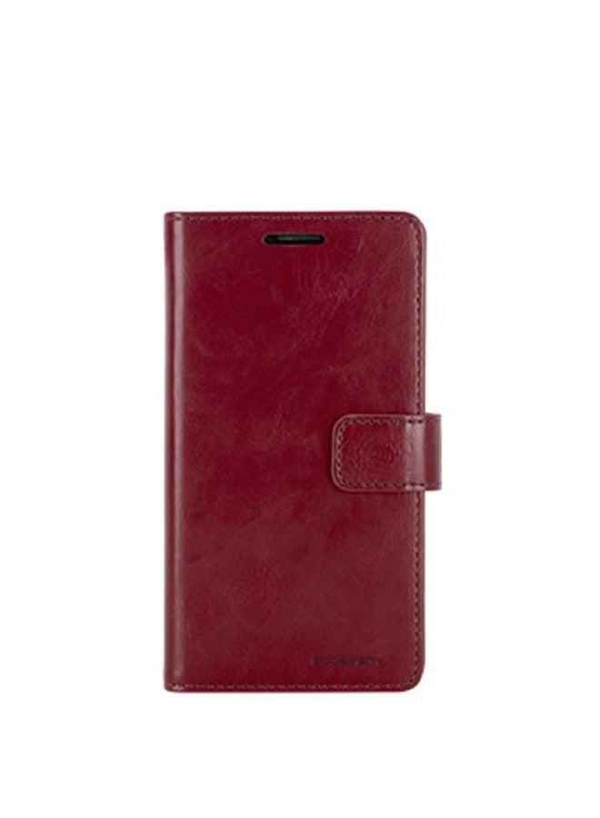 GOOSPERY Leather Protective Case Cover For iPhone 15 Wine Red - Image 1