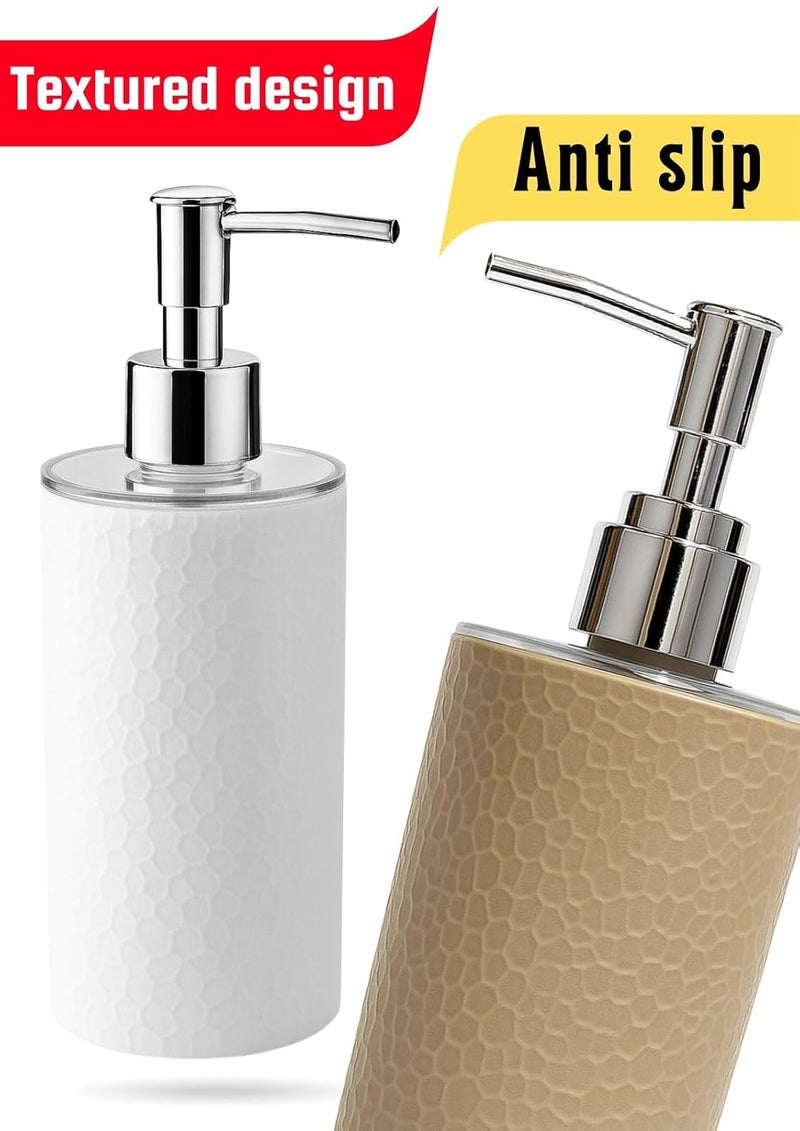 EMOH ROCED Refillable Liquid Soap Dispenser 250ml | Unbreakable Plastic Handwash Bottle with Pump for Bathroom, Kitchen, Sink, Wash Basin | Reusable Lotion, Shampoo & Sanitizer Dispenser (Pack of 2) - Image 4