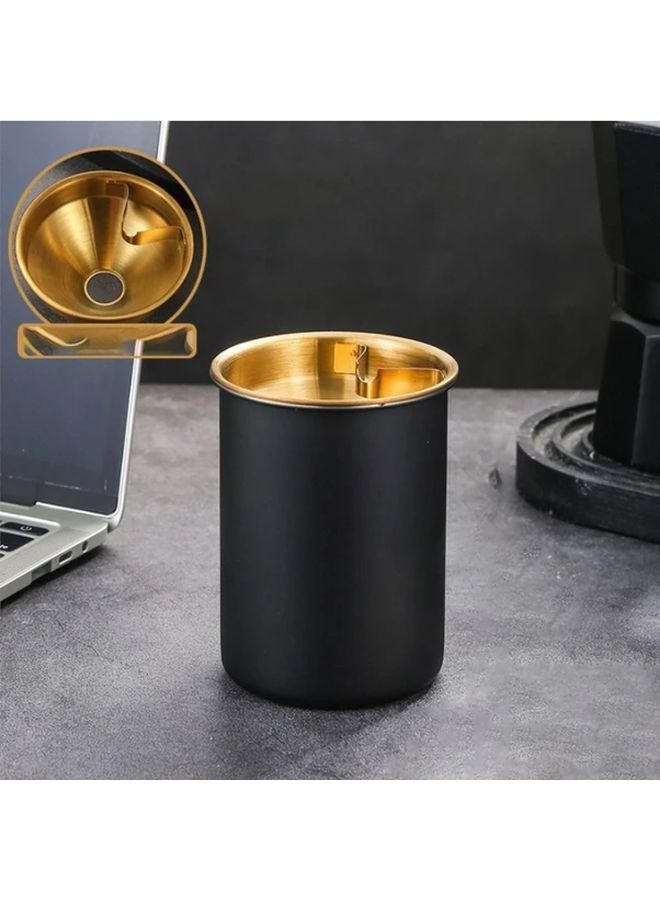 Green Windproof Smokeless Ashtray Stainless Steel Indoor Outdoor Use - Image 5