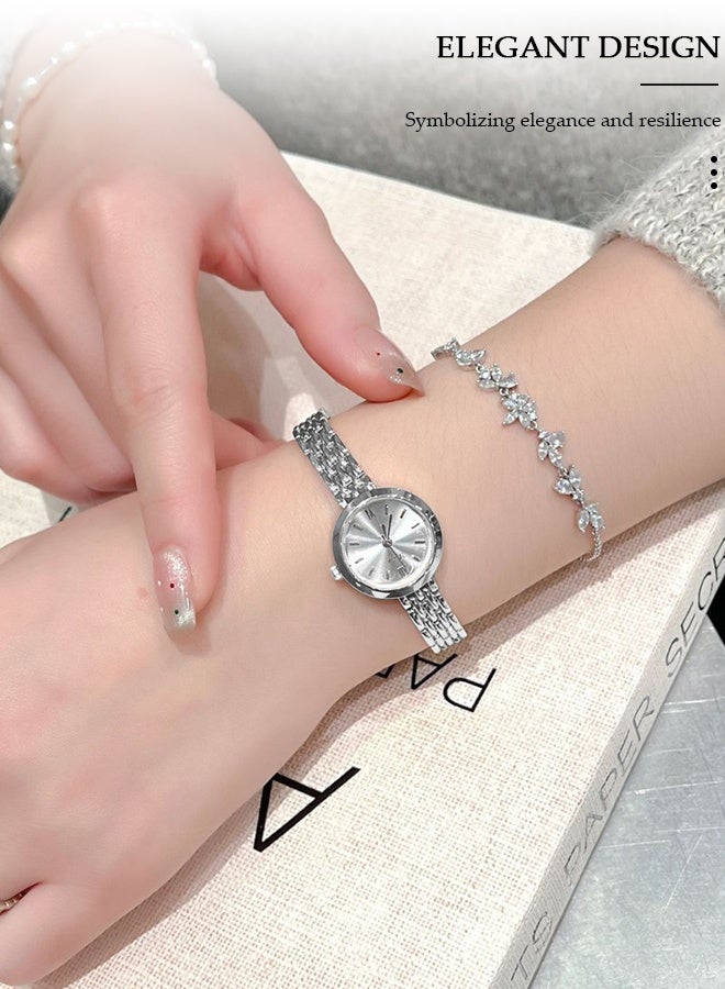 DUNISO Women's watches, bracelet-style women's watches, water-resistant women's wristwatches, high-end women's watches, professional women's style watches - Image 4