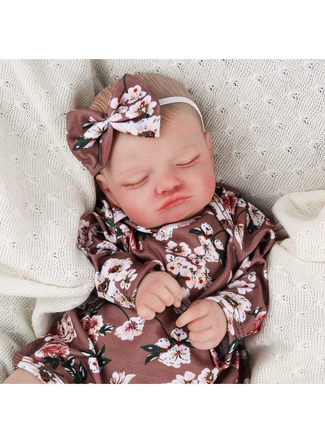 Kaydora Reborn Baby Girl Dolls - 20 inch Lifelik Newborn Baby with Realistic Veins for Kids Age 3 + - Image 5