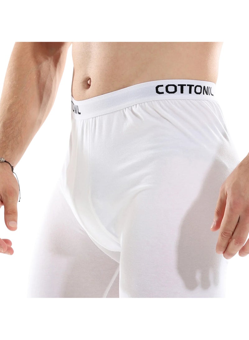 COTTONIL Cotton Stretch Thermal Leggings Underwear for Men - Image 2
