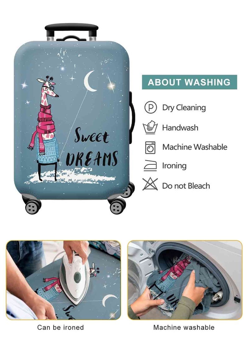 URbazaar Elastic Travel Luggage Cover Travel Suitcase Protective Cover for Trunk Case Apply to 18-30 inch luggage Suitcase Cover - Image 2