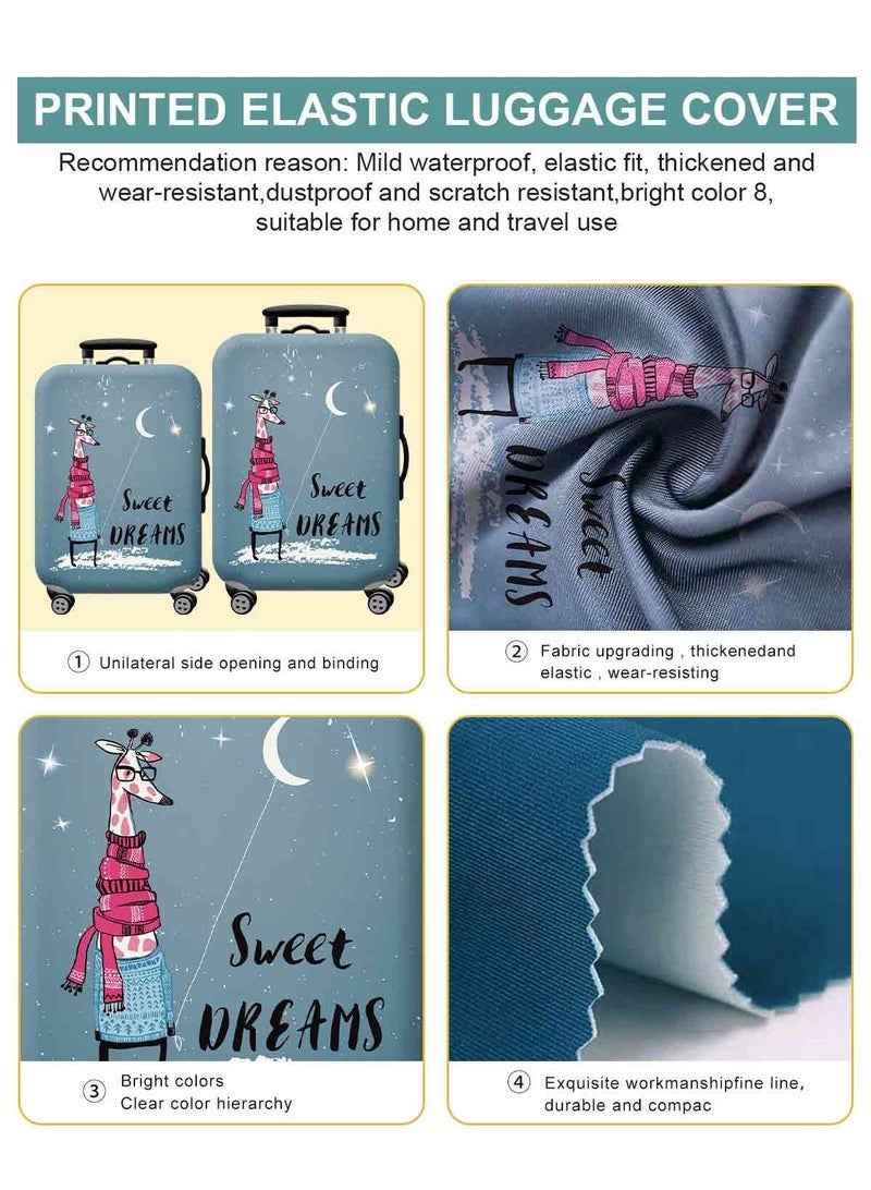 URbazaar Elastic Travel Luggage Cover Travel Suitcase Protective Cover for Trunk Case Apply to 18-30 inch luggage Suitcase Cover - Image 4