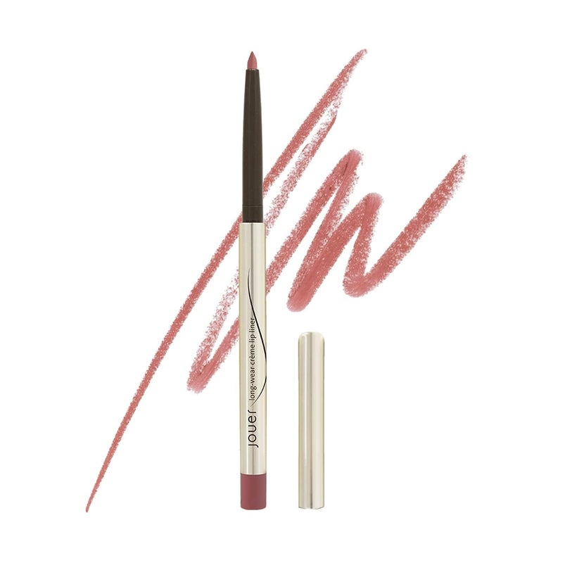 Jouer Bare Rose Lip Kit - Essential Lip Enhancer Shine Balm and Lip Liner Duo - Tinted Lip Balm - Jojoba Seed Oil and Maxi Lip - Valued at $46 - Image 3