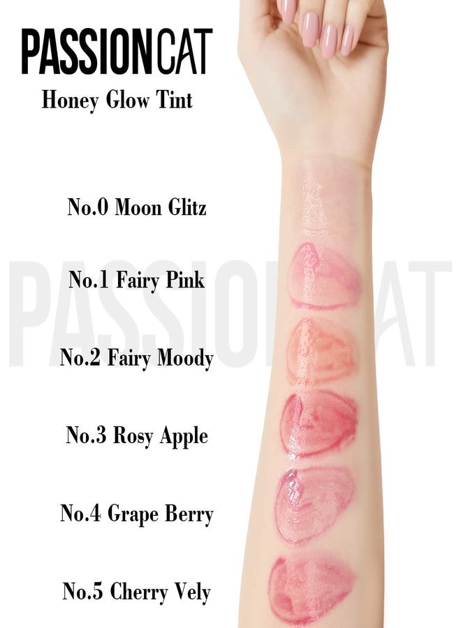 PASSIONCAT Honey Lip Gloss 5-in-1 Lip Gloss Treatment - Non-Sticky, Plumping Shine, Sheer Color - Hydrating Lip Balm, Gloss & Mask in One - with Hyaluronic Acid & Botanicals (05# CHERRY VELY) - Image 3