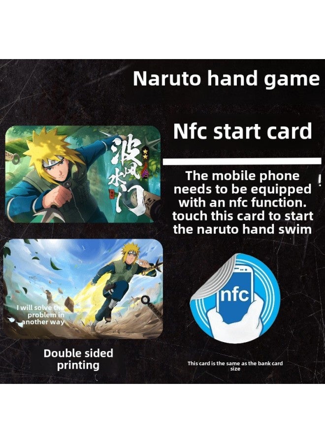 NFC Game Launcher Card Naruto King Glory Dark Zone Breakout Gold Shovel Shovel Peace Elite Collection Gift-Color:Naruto-wave Feng Shui Gate  - Image 1