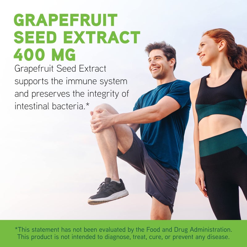 DAVINCI Labs Grapefruit Seed Extract 400 mg - Supports GI & Digestive Gut Health - Gluten Free, Vegetarian - 60 Capsules (30-Day Supply) - Image 3