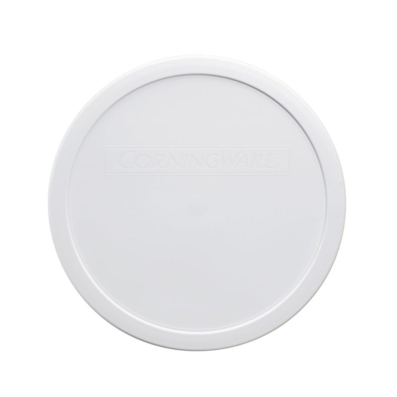Corningware French White 25 Quart Round Plastic Lid Cover