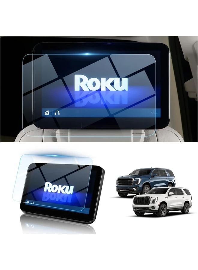 3PCS Nano Material Screen Protector For GMC Yukon 16 8 Inch Navigation And 12 6 Inch Rear Seat - Image 4