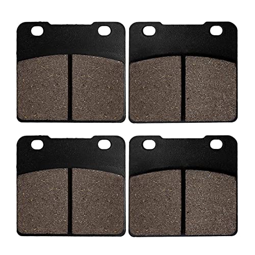 SOLLON Front and Rear Brake Pads for Suzuki Intruder 1400 VS1400 1987-2004 Cavalcade 1400 GV1400 1986 VL1500 VL 1500 W/X/Y/K1 1998-2001 GSX1100 GSX 1100 1984-1986 - Image 1